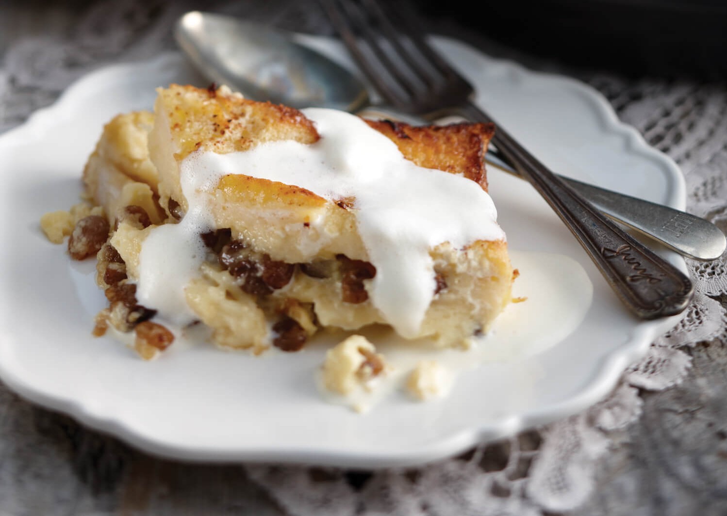 Bread Butter Pudding Arabic