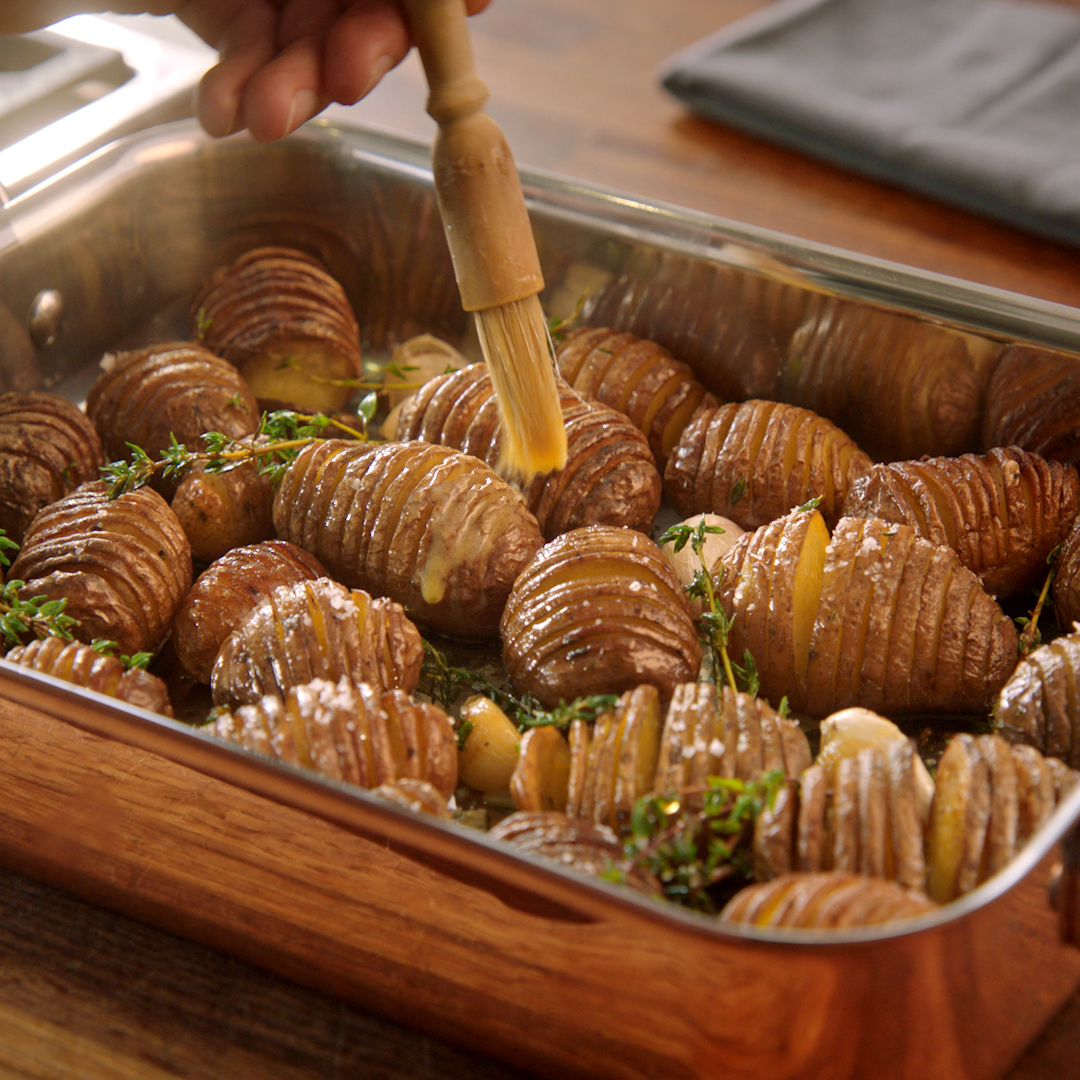 Hassle back potatoes | Kerrygold Australia