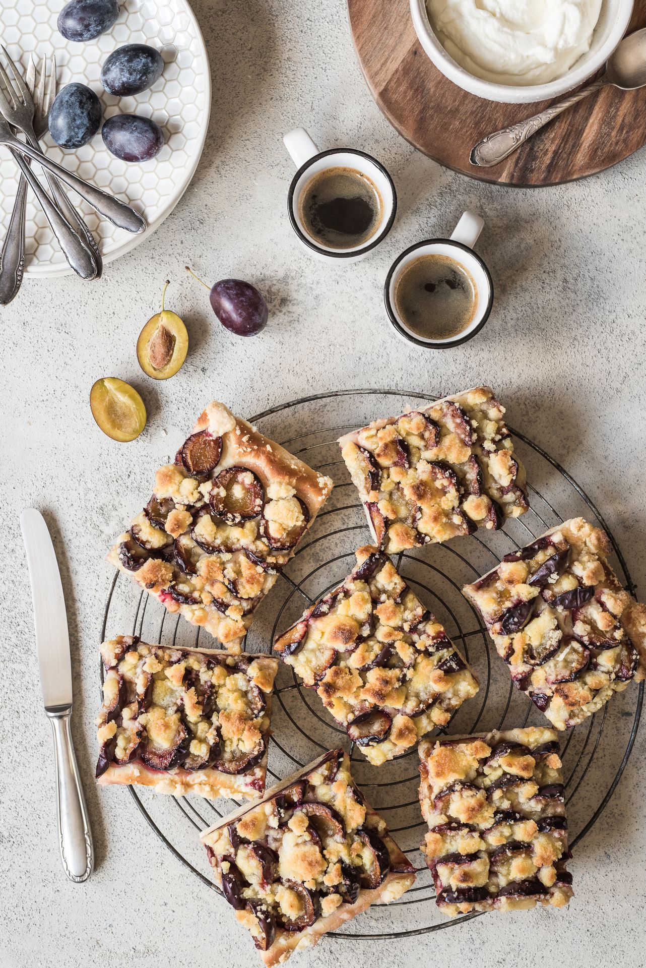 Cakes aux prunes