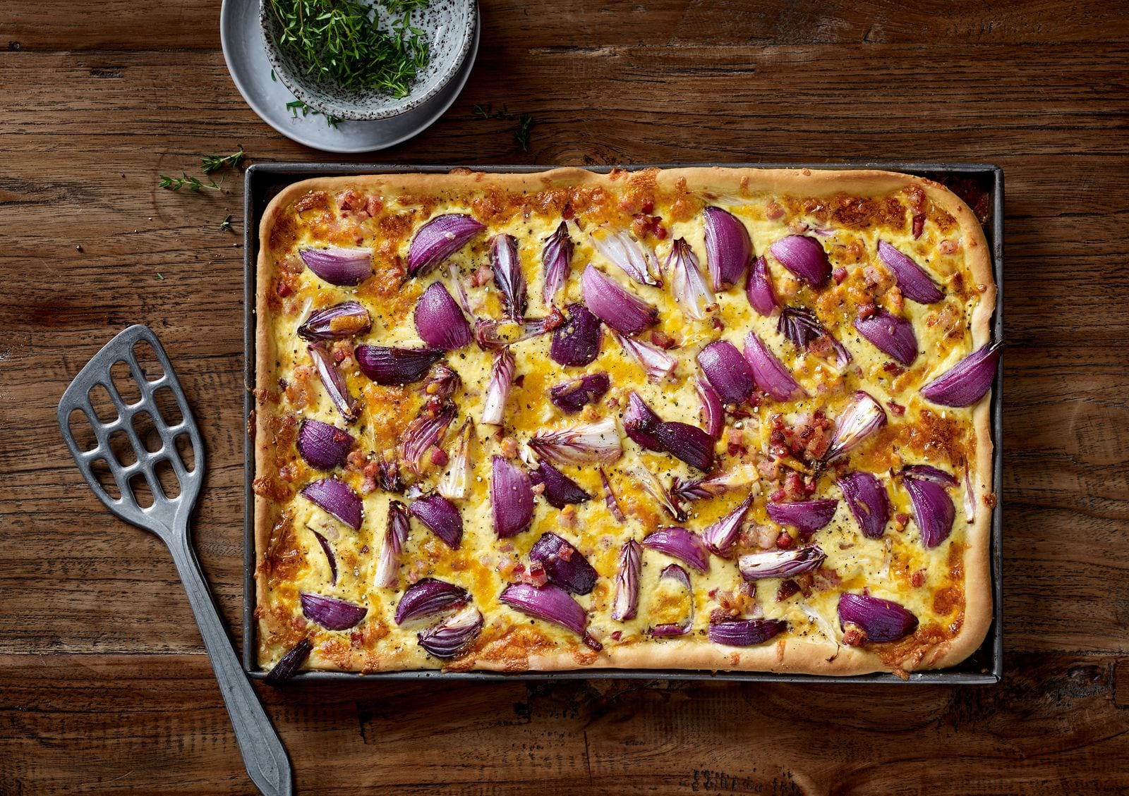 Onion tart Recipe | Kerrygold Ireland