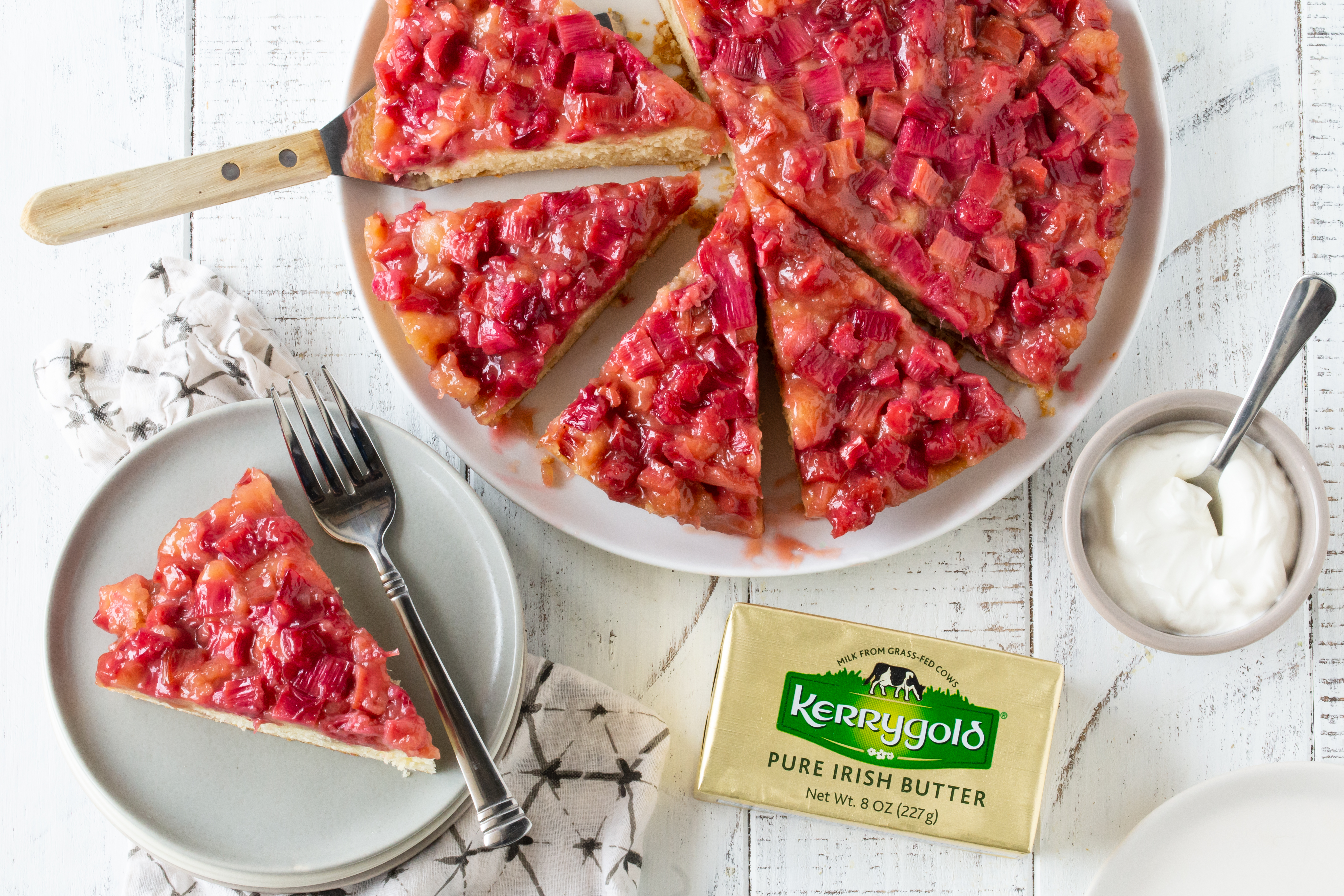 Rhubarb Upside Down Cake Recipe Kerrygold Ireland