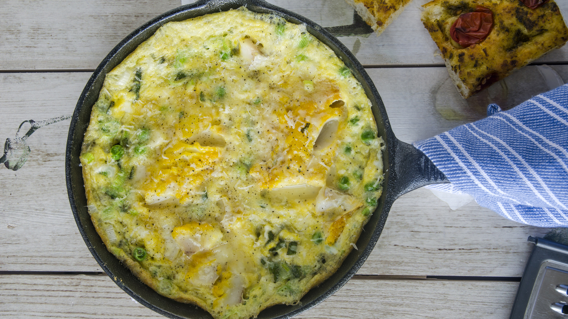 Recipe Info Seafood Frittata