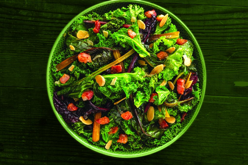 Elevate your greens with this flavourful rainbow chard and sauteed kale - a light dish bursting with flavour to add to your recipe book!