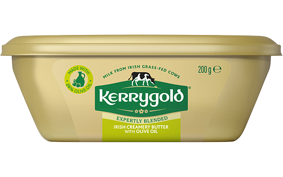 KERRYGOLD® IRISH CREAMERY BUTTER WITH OLIVE OIL 200G