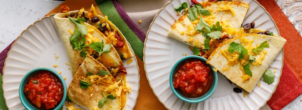 Black Bean Quesadillas