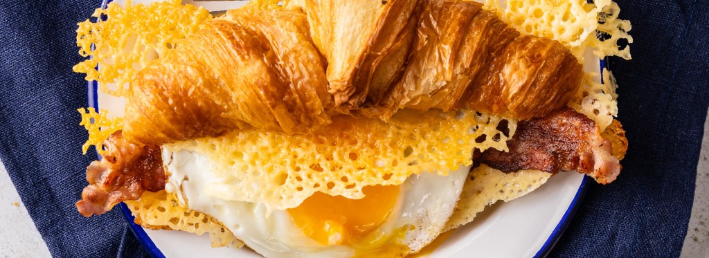 Crunchy Cheese Croissants