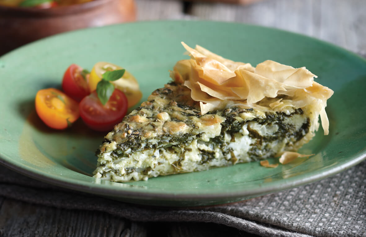 Torta di spinaci e feta