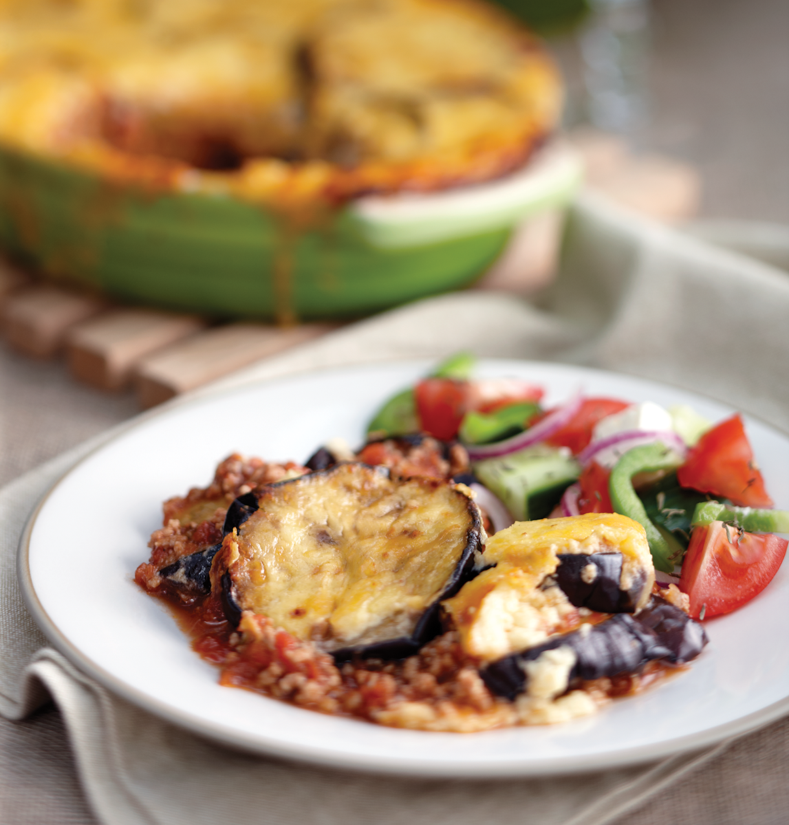 Moussaka met lamsvlees