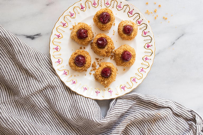 No-bake cheesecake truffels