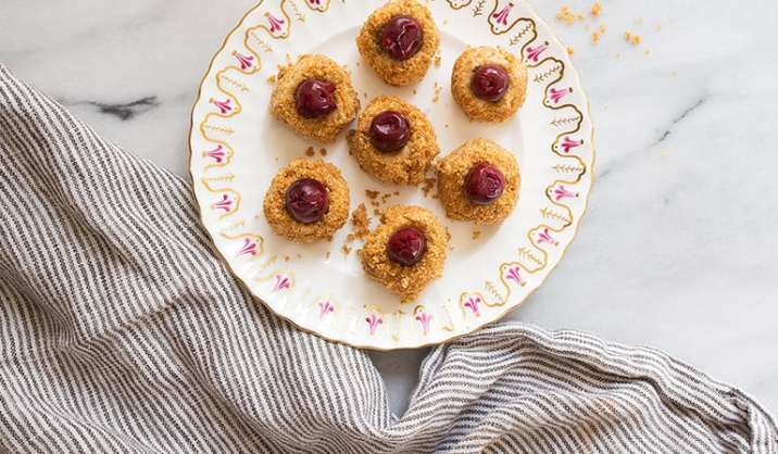 No-bake cheesecake truffels