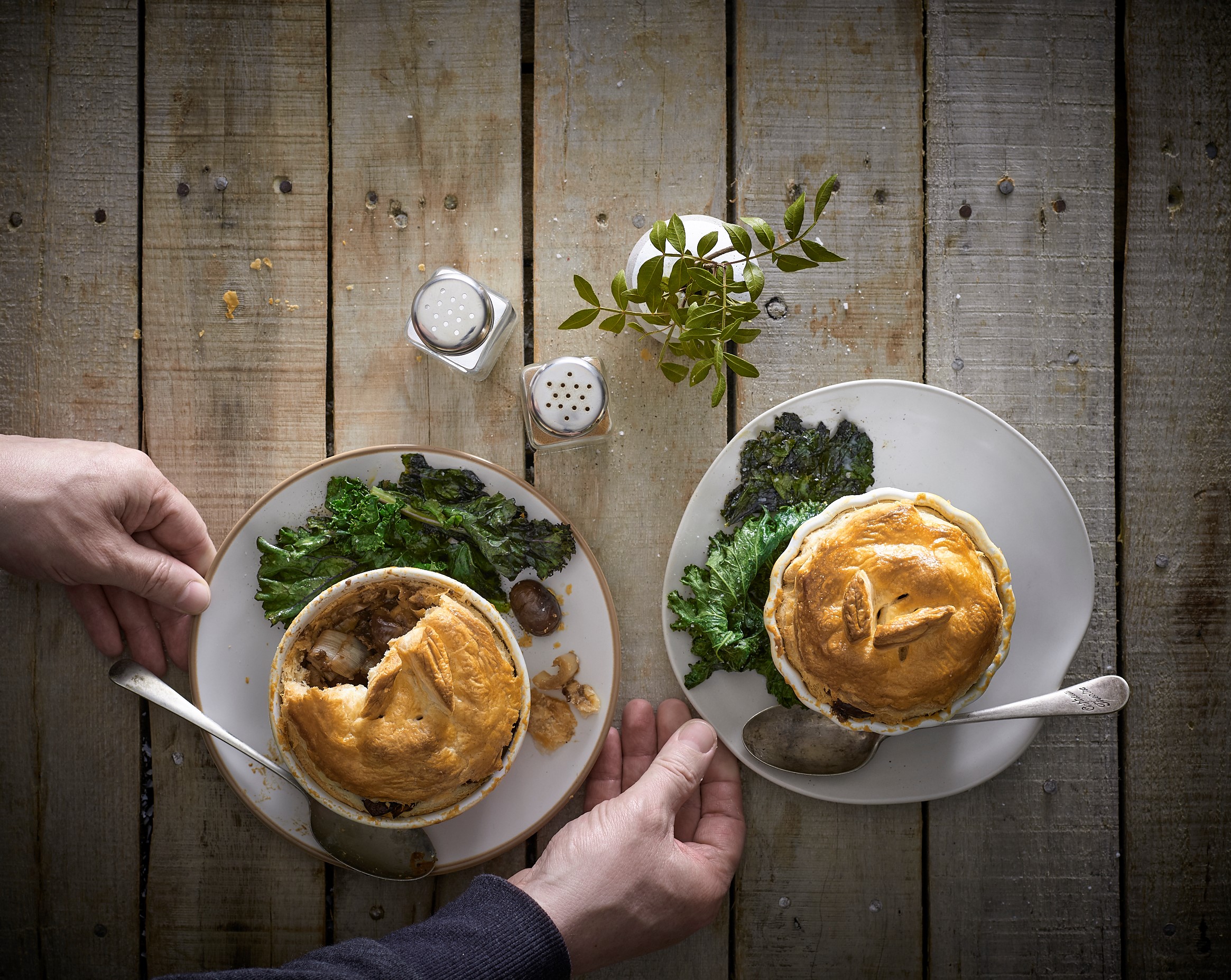 Chestnut and Mushroom Pie Recipe | Kerrygold UK