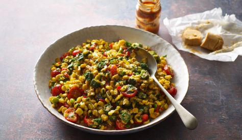 This a great recipe that uses lots of mixed vegetables. The miso butter gives it a lovely twist, perfect to serve alongside a main course.