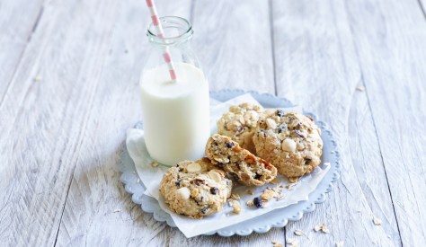 Delicious Oatmeal Biscuit recipe made with Kerrygold butter. The perfect family tea time snack.