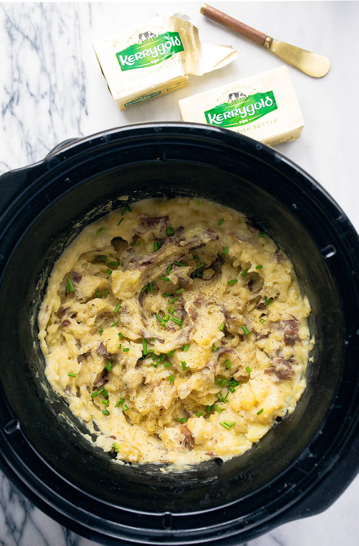Slow Cooker Mashed Potatoes Recipe