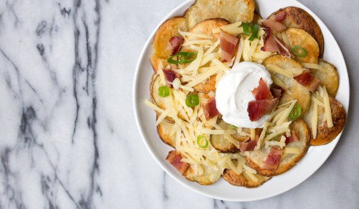 Irish Nachos Nachos with an Irish twist. Food blogger Christina Lane shares her favourite potato nacho recipe using Kerrygold butter and cheese.