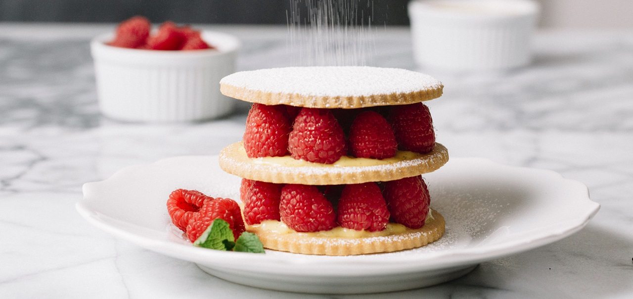 Shortcake Raspberry Raspberry Shortcake Stack