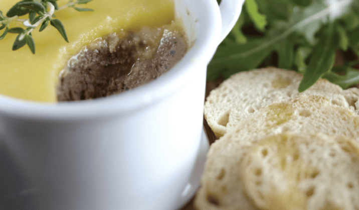 Chicken Liver Pâté with Balsamic Vinegar & Capers