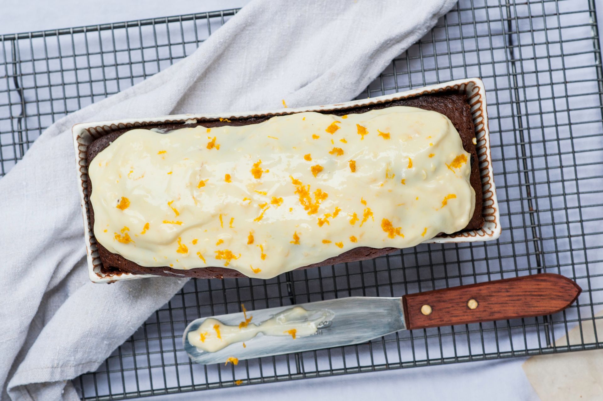 Carrot Cake with Orange Blossom Frosting Recipe