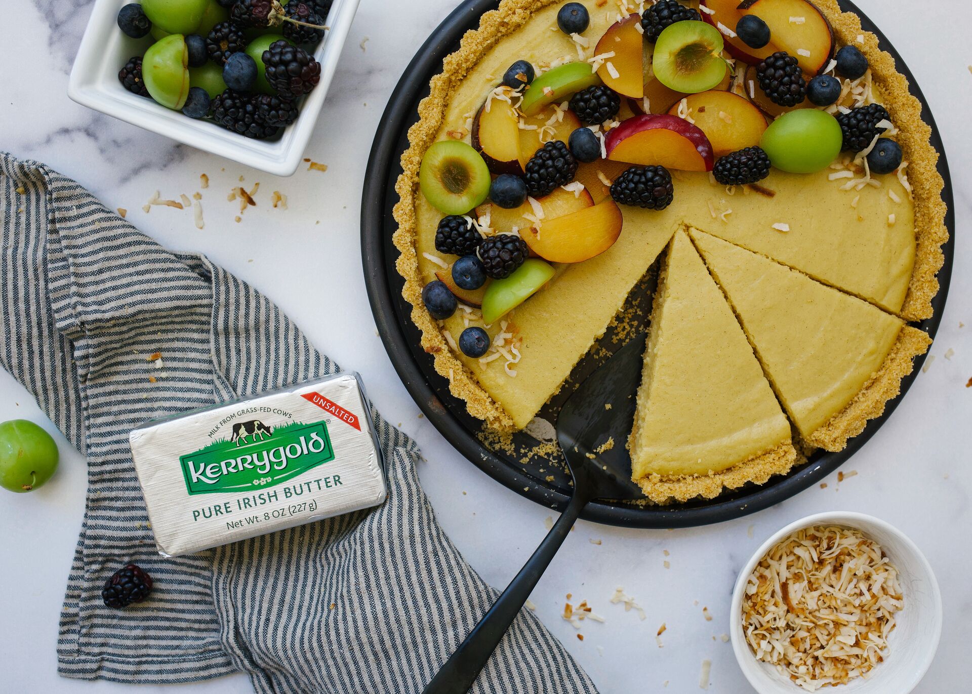 Brown Sugar Buttermilk Cream Tart Recipe | Kerrygold South Africa