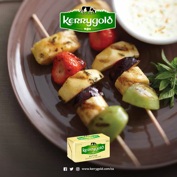 Grilled Fruit Kebabs Recipe | Kerrygold South Africa