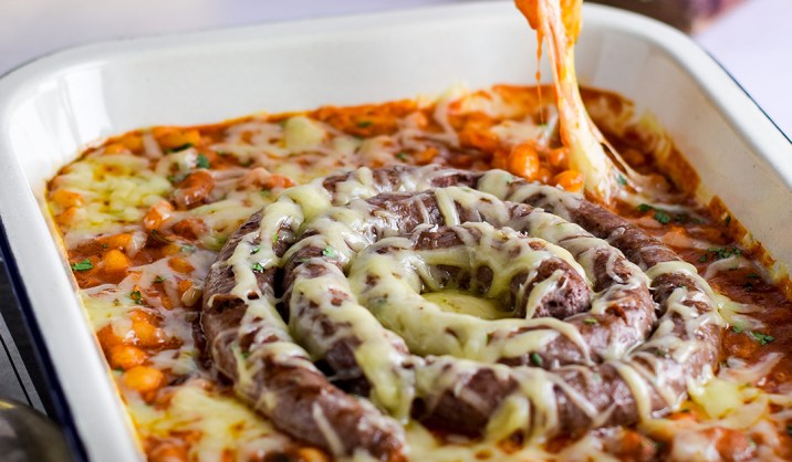 Kerrygold Curried Samp with Boerewors