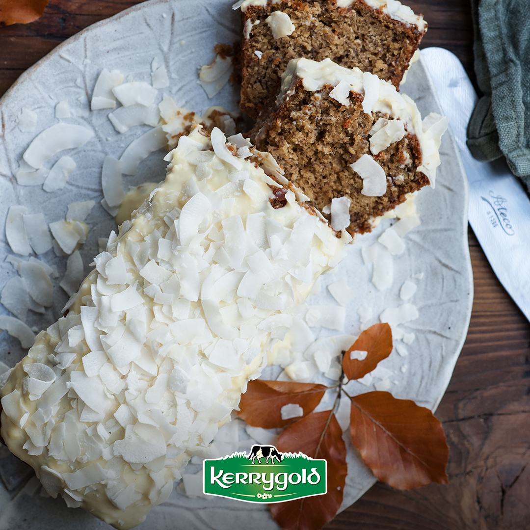 Banana Bread Cake with Coconut Frosting Recipe