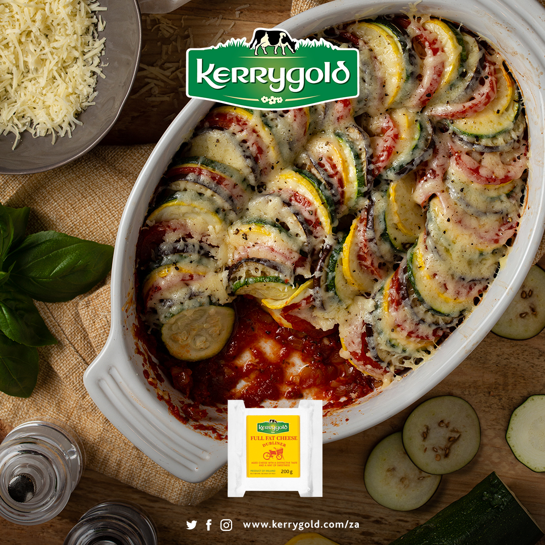 Baked Ratatouille with Dubliner Cheese Recipe | Kerrygold South Africa