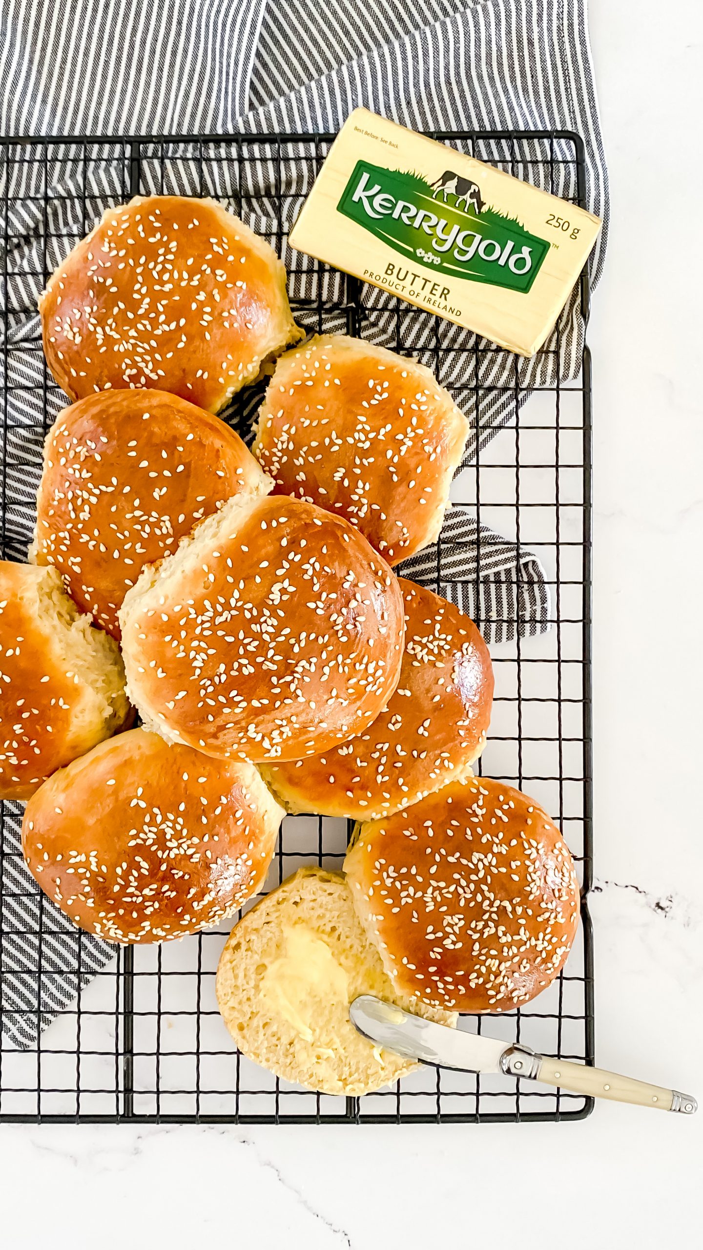 Pork & Apple Burgers with Homemade Brioche Burger Buns Recipe