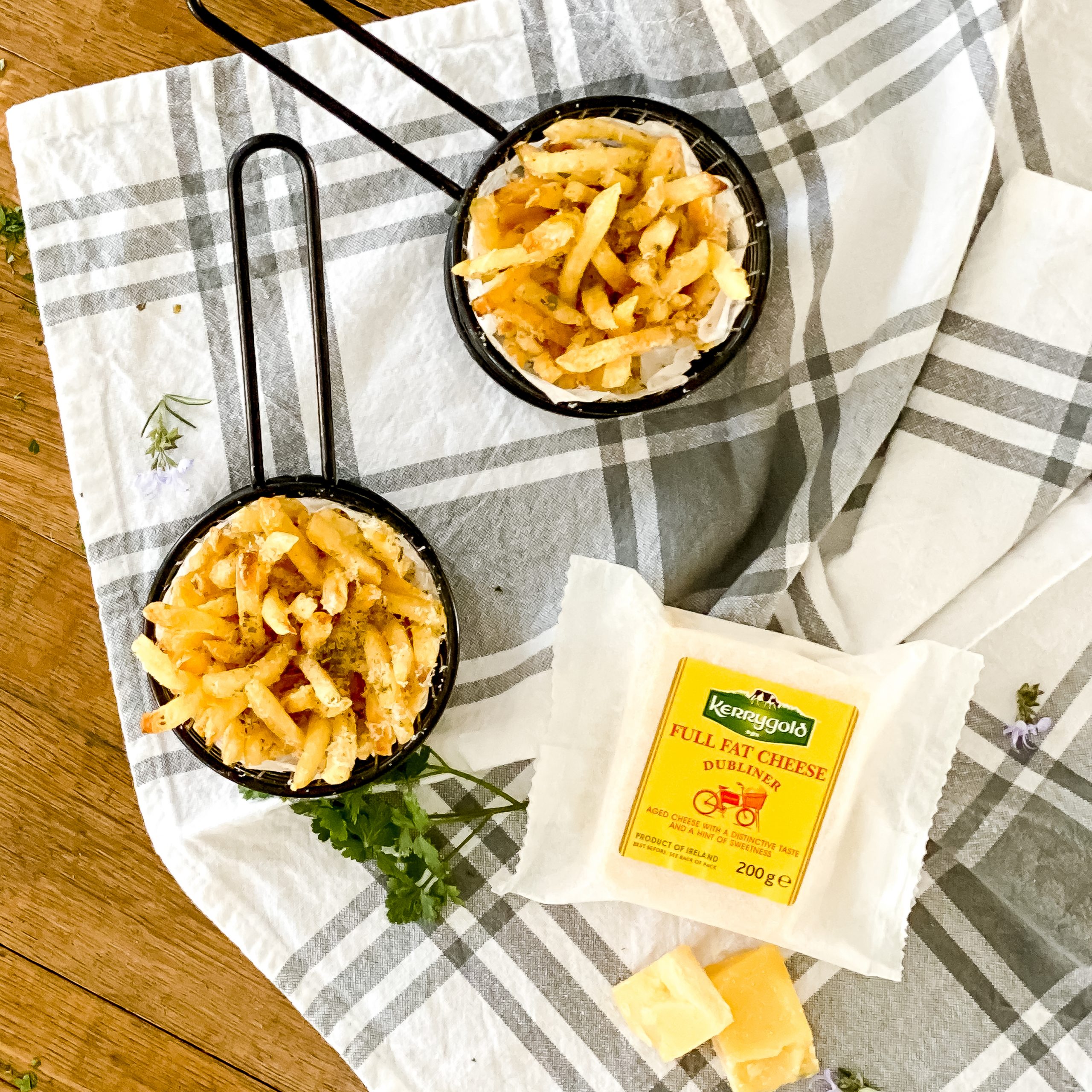 Kerrygold Cheesy Baked Fries Recipe
