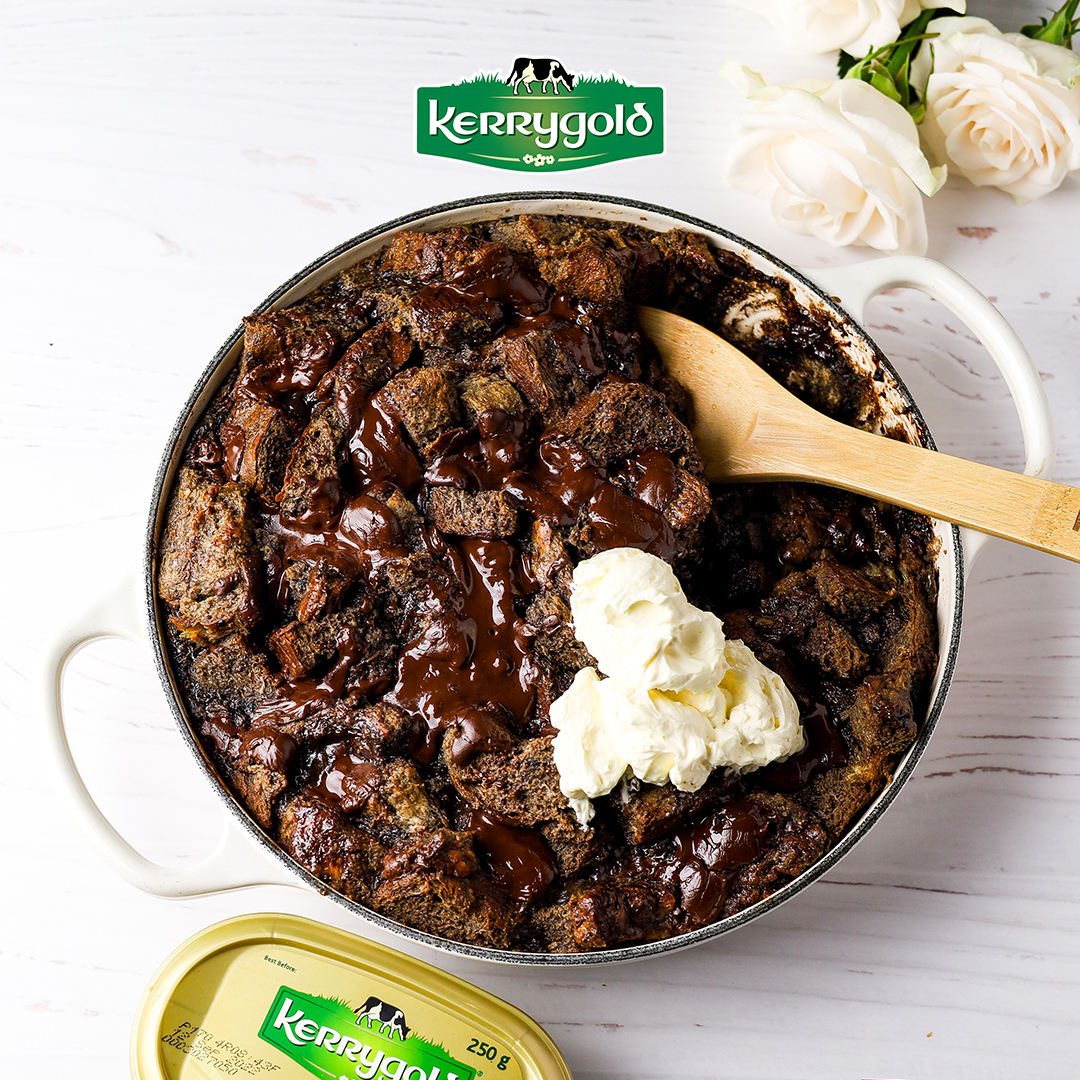 Chocolate Bread and Butter Pudding Recipe
