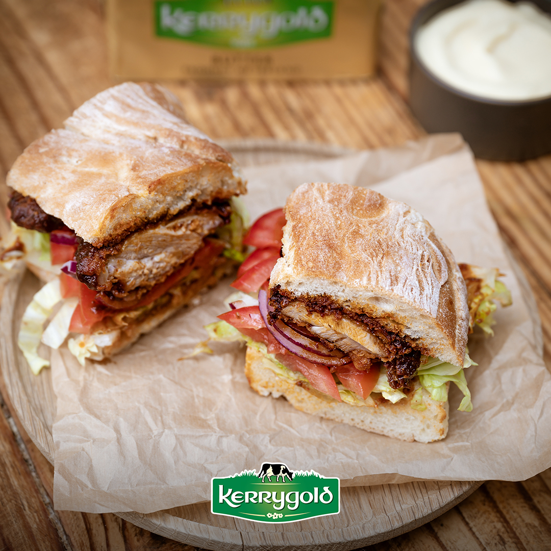 Korean Fried Chicken Sandwich With A Cheese Sauce Dip Kerrygold Sa