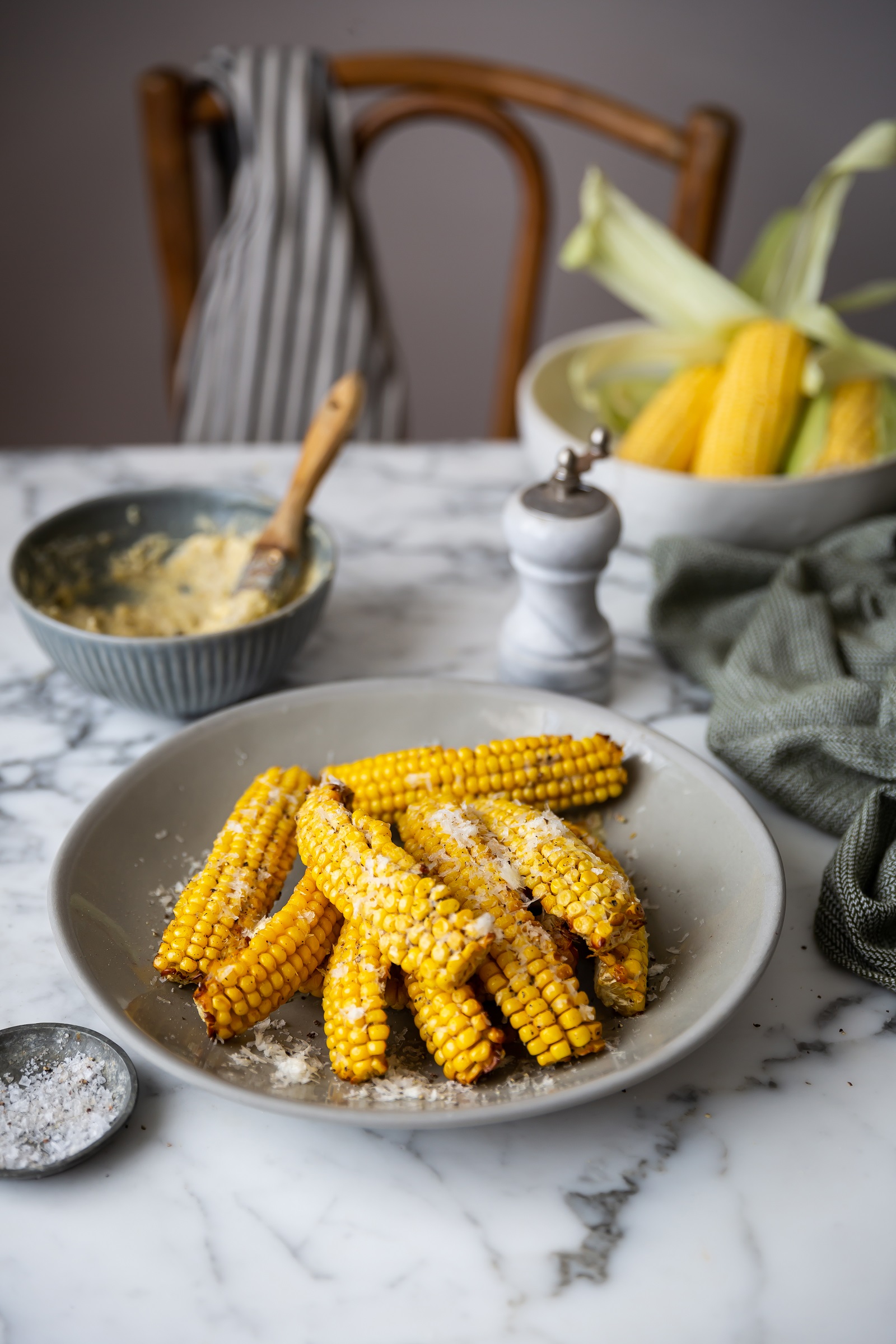 Caccio e peppe air fryer corn ribs | Kerrygold South Africa